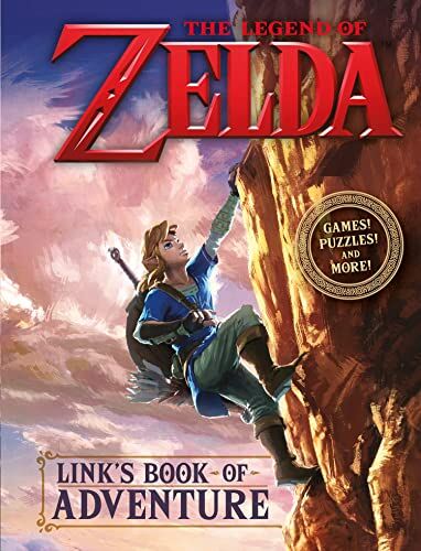 Nintendo Official The Legend of Zelda: Link’s Book of Adventure: An official Legend of Zelda activity book – perfect for kids and fans of the video game!