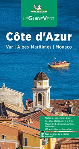 Michelin Côte d'Azur: Var, Alpes-Maritimes, Monaco