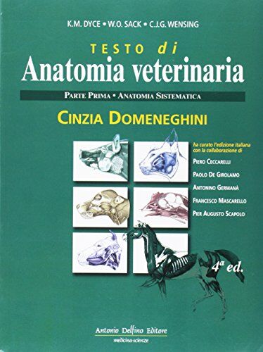 K&M Libro di anatomia veterinaria. Anatomia sistematica (Vol. 1)