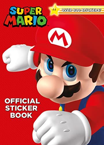 Nintendo Super Mario Official Sticker Book: An official Mario sticker activity book – perfect for kids and fans of the video game!