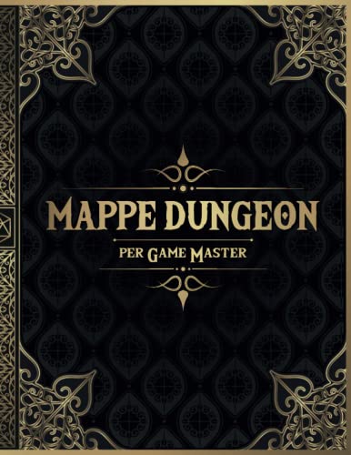 Onda Mappe Dungeon per Game Master: 50 mappe di Dungeon uniche e personalizzabili per i giochi di ruolo da tavolo DnD