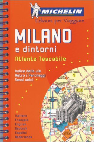 Michelin Milano e dintorni. Atlante tascabile 1:15.000: No.2046