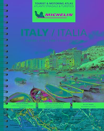 Michelin Italy. Atlas routier et touristique. Ediz. a spirale: 1; 300 000; Atlante Stradale e Turistico / Tourist and Motoring Atlas / Atlas Routier et ... Wegenatlas / Atlas de Carreteras y Turistico