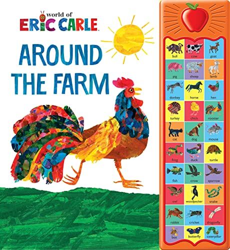 Phoenix World of Eric Carle, Around the Farm 30-Button Sound Book Anglicized Version  (Play-A-Sound)