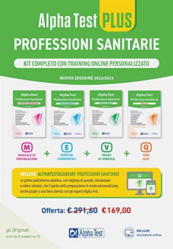 Alpha plus. Professioni sanitarie. Kit completo di preparazione con training online personalizzato. Nuova ediz. Con software di simulazione