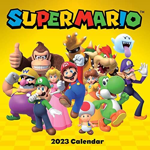 Nintendo Super Mario 2023 Calendar