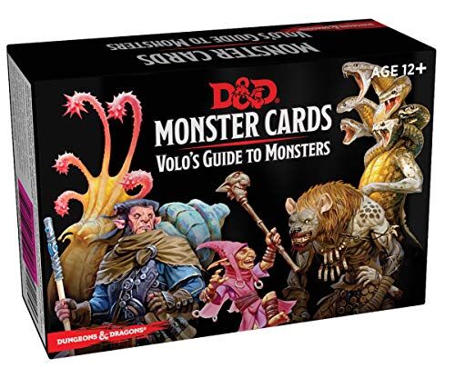 Wizards of the Coast Dungeons & Dragons Monster Cards: Volo's Guide to Monsters