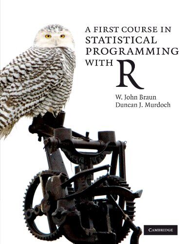 Braun A First Course in Statistical Programming with R