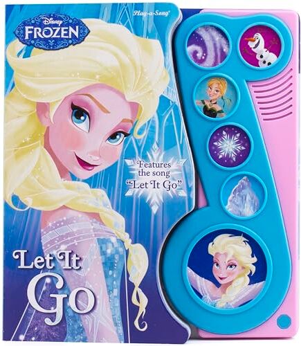 Phoenix Disney Frozen Let It Go Little Music Note Sound Book  (Play-A-Song)