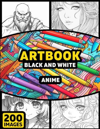 Roland Libro Para Colorear Anime: Arbook con 200 Paginas para colorear