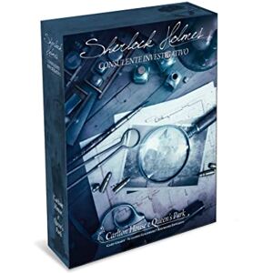 Asmodee , Sherlock Holmes Consulente Investigativo: Carlton House & Queen's Park, Gioco da Tavolo Investigativo, 1-8 Giocatori, 14+ Anni, Edizione in Italiano Asmodee , Sherlock Holmes Consulente Investigativo: Carlton House & Queen's Park, Gioco da Tavolo Investigativo, 1-8 Giocatori, 14+ Anni, Edizione in Italiano