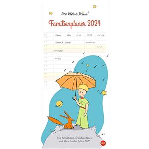 Heye Il Piccolo Principe Famiglia Agenda 2024 Calendario Famiglia con motivi del libro dei bambini Classico Calendario da parete con 5 colonne. Agenda per famiglie Heye Il Piccolo Principe Famiglia Agenda 2024 Calendario Famiglia con motivi del libro dei bambini Classico Calendario da parete con 5 colonne. Agenda per famiglie