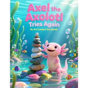 ART Axel the Axolotl Tries Again: A Sweet Children’s Story About Perseverance, Patience, and Never Giving Up ART Axel the Axolotl Tries Again: A Sweet Children’s Story About Perseverance, Patience, and Never Giving Up