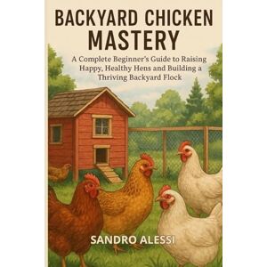 Alessi Backyard Chicken Mastery: A Complete Beginner’s Guide to Raising Happy Healthy Hens and Building a Thriving Backyard Flock Alessi Backyard Chicken Mastery: A Complete Beginner’s Guide to Raising Happy Healthy Hens and Building a Thriving Backyard Flock