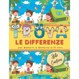 Creative Trova le Differenze per Bambini: Gioco di Osservazione con Pagine a Colori per Bambini 6-10 anni + 170 Differenze da Cercare nelle Originali ... Bambini Stile Cartoon Libro di Attività Creative Trova le Differenze per Bambini: Gioco di Osservazione con Pagine a Colori per Bambini 6-10 anni + 170 Differenze da Cercare nelle Originali ... Bambini Stile Cartoon Libro di Attività
