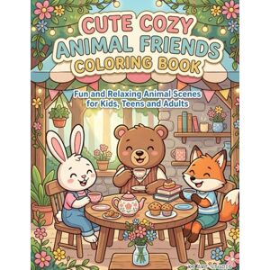 ART Cute Cozy Animal Friends Coloring Book: Fun and Relaxing Animal Scenes for Kids, Teens and Adults ART Cute Cozy Animal Friends Coloring Book: Fun and Relaxing Animal Scenes for Kids, Teens and Adults