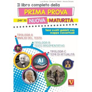 Breda, Luca Il libro completo della prima prova per la nuova maturità. Temi svolti guidati con mappe concettuali. Nuova ediz. Breda, Luca Il libro completo della prima prova per la nuova maturità. Temi svolti guidati con mappe concettuali. Nuova ediz.