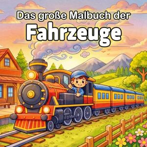 Blanco Das große Malbuch der Fahrzeuge: 50 Große und Einfache Motive zur Förderung der Kreativität und Feinmotorik Autos, LKW, Schiffe und Flugzeuge für Kinder von 4 bis 8 Jahren Blanco Das große Malbuch der Fahrzeuge: 50 Große und Einfache Motive zur Förderung der Kreativität und Feinmotorik Autos, LKW, Schiffe und Flugzeuge für Kinder von 4 bis 8 Jahren