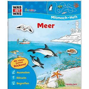 Wenzel, Ida Junior Mitmach-Heft Meer: Spiele, Rätsel, Sticker