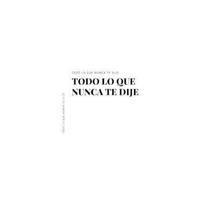 Bosch Todo lo que nunca te dije Bosch Todo lo que nunca te dije