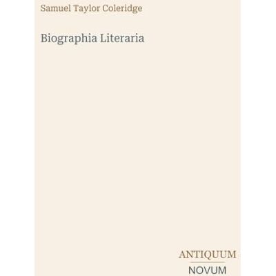Taylor Biographia Literaria Taylor Biographia Literaria