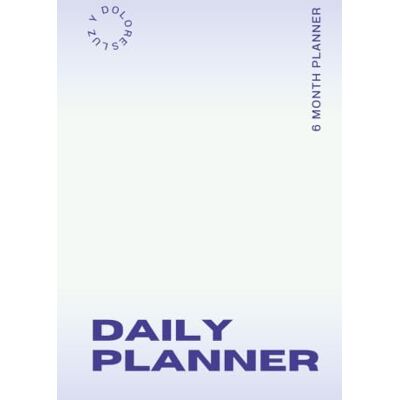Rodriguez Luz y Dolores Mist Undated Daily Planner Rodriguez Luz y Dolores Mist Undated Daily Planner