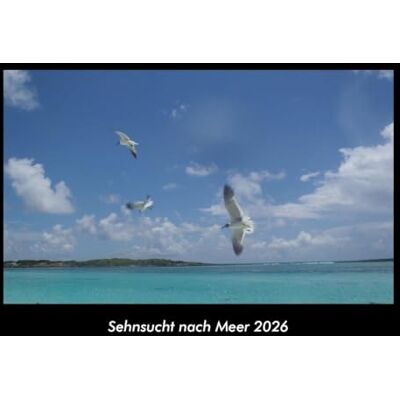 Becker Sehnsucht nach Meer 2026 Fotokalender DIN A3: Monatskalender mit Bild-Motiven aus Orten und Städten, Ländern und Kontinenten Becker Sehnsucht nach Meer 2026 Fotokalender DIN A3: Monatskalender mit Bild-Motiven aus Orten und Städten, Ländern und Kontinenten