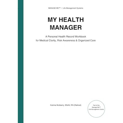 K&M My Health Manager: A Personal Health Record Workbook for Family History, Screening Tests, Lab Results & Health Planning Black n White edition K&M My Health Manager: A Personal Health Record Workbook for Family History, Screening Tests, Lab Results & Health Planning Black n White edition