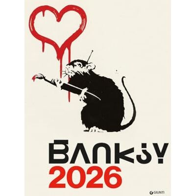 Marziani, Gianluca Calendario Banksy 2026 da parete (30 x 42 cm). Ediz. a colori Marziani, Gianluca Calendario Banksy 2026 da parete (30 x 42 cm). Ediz. a colori