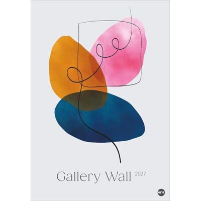 Heye Gallery Wall Posterkalender 2027: Einzigartiger Wandkalender mit 12 modernen und minimalistischen Kunstwerken. Großer Kalender mit dekorativer Poster-Kunst in zeitgenössischem Design. 37 x 53,5 cm Heye Gallery Wall Posterkalender 2027: Einzigartiger Wandkalender mit 12 modernen und minimalistischen Kunstwerken. Großer Kalender mit dekorativer Poster-Kunst in zeitgenössischem Design. 37 x 53,5 cm