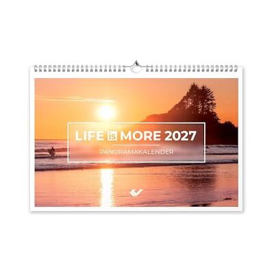 Céline Victor LIFE-IS-MORE 2027. Panoramakalender M-Format Céline Victor LIFE-IS-MORE 2027. Panoramakalender M-Format