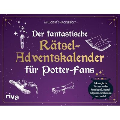 Shacklebolt, Millicent Der fantastische Rätsel-Adventskalender für Potter-Fans: 24 magische Türchen voller Rätselspaß, Bastelaufgaben, Knobeleien und mehr! Tolles Geschenk für¿Harry-Potter-Fans Shacklebolt, Millicent Der fantastische Rätsel-Adventskalender für Potter-Fans: 24 magische Türchen voller Rätselspaß, Bastelaufgaben, Knobeleien und mehr! Tolles Geschenk für¿Harry-Potter-Fans