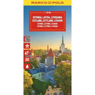 Polo, Marco Estonia, Latvia, Lithuania Marco Polo Map: The Baltic States Polo, Marco Estonia, Latvia, Lithuania Marco Polo Map: The Baltic States