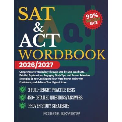 Rio SAT & ACT WORDBOOK 2026/2027: Comprehensive Vocabulary Through Step-by-Step Word Lists, Detailed Explanations, Engaging Study Tips, and Proven ... Confidence, and Achieve Your Highest Score Rio SAT & ACT WORDBOOK 2026/2027: Comprehensive Vocabulary Through Step-by-Step Word Lists, Detailed Explanations, Engaging Study Tips, and Proven ... Confidence, and Achieve Your Highest Score