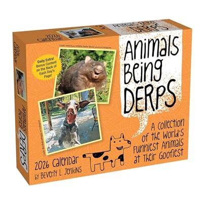 Jenkins, Beverly L. Animals Being Derps 2026 Day-to-Day Calendar Jenkins, Beverly L. Animals Being Derps 2026 Day-to-Day Calendar