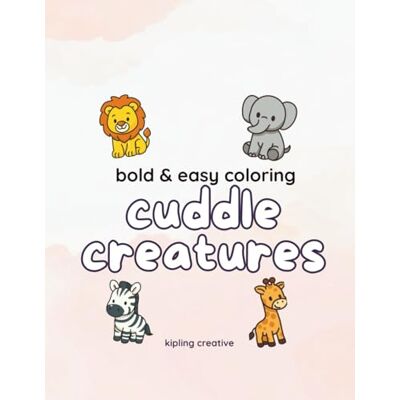 Creative Cuddle Creatures Coloring Pages Creative Cuddle Creatures Coloring Pages