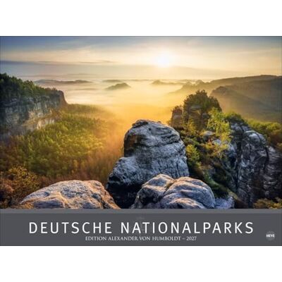 Heye Deutsche Nationalparks Edition Alexander von Humboldt Kalender 2027: Hochwertiger Foto-Wandkalender 2027. Großer Kalender mit beeindruckenden Fotos unberührter Landschaften. Fotokalender XXL. Heye Deutsche Nationalparks Edition Alexander von Humboldt Kalender 2027: Hochwertiger Foto-Wandkalender 2027. Großer Kalender mit beeindruckenden Fotos unberührter Landschaften. Fotokalender XXL.