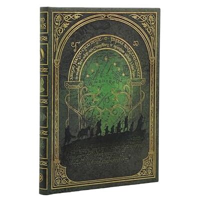 Paperblanks Taccuino Il Potere della Compagnia Collezione Il Signore degli Anelli Diari a copertina rigida Midi Personalizzato con righe Chiusura con Fascia Elastica 144 Pg 120 GSM Paperblanks Taccuino Il Potere della Compagnia Collezione Il Signore degli Anelli Diari a copertina rigida Midi Personalizzato con righe Chiusura con Fascia Elastica 144 Pg 120 GSM
