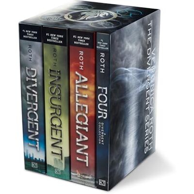 Roth Divergent Series Four-Book Paperback Box Set: Divergent, Insurgent, Allegiant, Four: 1-4 Roth Divergent Series Four-Book Paperback Box Set: Divergent, Insurgent, Allegiant, Four: 1-4
