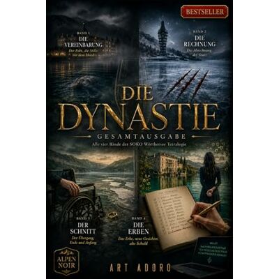 ART *DIE DYNASTIE* die SOKO Wörthersee ermittelt: Macht. Schuld. Schweigen. – Ein Wörthersee-Thriller in vier Bänden ART *DIE DYNASTIE* die SOKO Wörthersee ermittelt: Macht. Schuld. Schweigen. – Ein Wörthersee-Thriller in vier Bänden