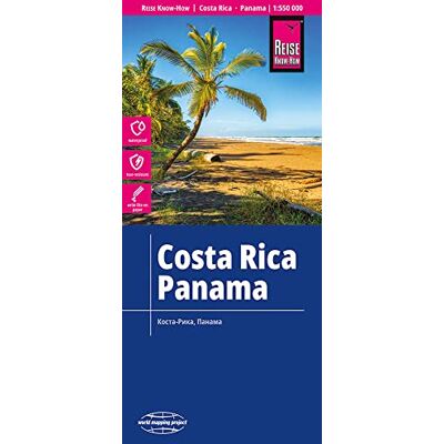 Reise Know-How Verlag GmbH Reise Know-How Landkarte Costa Rica, Panama 1 : 550.000: Kartenbild 2seitig. Exakte Höhenlinien. Höhenschichten-Relief. GPS-tauglich, mit Gradnetz. Klassifiziertes Straßennetz. Ausführlicher Ortsindex Reise Know-How Verlag GmbH Reise Know-How Landkarte Costa Rica, Panama 1 : 550.000: Kartenbild 2seitig. Exakte Höhenlinien. Höhenschichten-Relief. GPS-tauglich, mit Gradnetz. Klassifiziertes Straßennetz. Ausführlicher Ortsindex