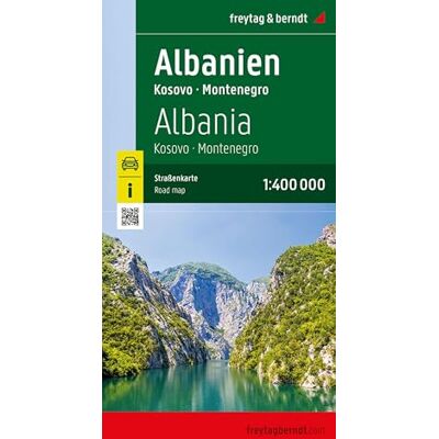 Freytag & Berndt Albania-Kosovo-Montenegro 1:400 000: Road Map: AK 9501 Freytag & Berndt Albania-Kosovo-Montenegro 1:400 000: Road Map: AK 9501