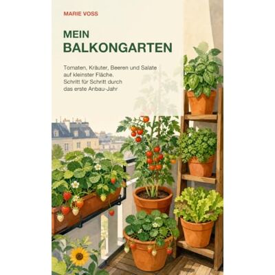 Voss Mein Balkongarten zum Naschen: Tomaten, Kräuter, Beeren und Salate auf kleinster Fläche. Schritt für Schritt durch das erste Anbau-Jahr Voss Mein Balkongarten zum Naschen: Tomaten, Kräuter, Beeren und Salate auf kleinster Fläche. Schritt für Schritt durch das erste Anbau-Jahr
