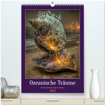 Schmeißer, Dagmar Ozeanische Träume Ein Jahr durch das Auge des Meeres (hochwertiger Premium Wandkalender 2026 DIN A2 hoch), Kunstdruck in Hochglanz: Entdecke die ... für alle, die Schönheit und Fantasie lieben. Schmeißer, Dagmar Ozeanische Träume Ein Jahr durch das Auge des Meeres (hochwertiger Premium Wandkalender 2026 DIN A2 hoch), Kunstdruck in Hochglanz: Entdecke die ... für alle, die Schönheit und Fantasie lieben.
