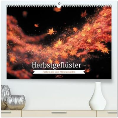 Seltmann, Anne Herbstgeflüster Farben, die vom Wind erzählen (hochwertiger Premium Wandkalender 2026 DIN A2 quer), Kunstdruck in Hochglanz: Herbstliche Blätterpracht Seltmann, Anne Herbstgeflüster Farben, die vom Wind erzählen (hochwertiger Premium Wandkalender 2026 DIN A2 quer), Kunstdruck in Hochglanz: Herbstliche Blätterpracht