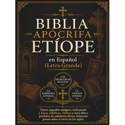 Anonymous Biblia Apócrifa Etíope en Español (Letra Grande): Textos sagrados antiguos, incluyendo 1 Enoc, Jubileos, Tobías y otros libros perdidos de sabiduría divina,fielmente preservados a través de los siglos Anonymous Biblia Apócrifa Etíope en Español (Letra Grande): Textos sagrados antiguos, incluyendo 1 Enoc, Jubileos, Tobías y otros libros perdidos de sabiduría divina,fielmente preservados a través de los siglos