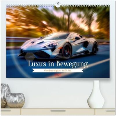 Irmer, Torsten Luxus in Bewegung (hochwertiger Premium Wandkalender 2026 DIN A2 quer), Kunstdruck in Hochglanz: Es steht für die perfekte Symbiose aus edlem Design, ... Technik und dynamischer Fahrperformance. Irmer, Torsten Luxus in Bewegung (hochwertiger Premium Wandkalender 2026 DIN A2 quer), Kunstdruck in Hochglanz: Es steht für die perfekte Symbiose aus edlem Design, ... Technik und dynamischer Fahrperformance.