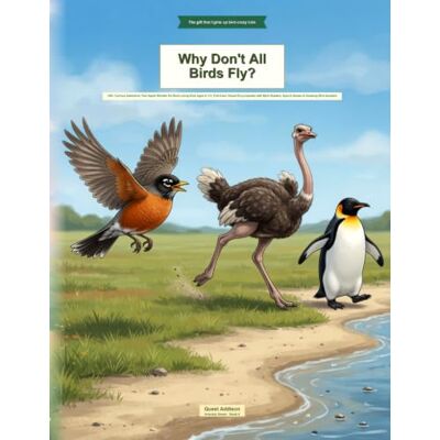 Garmin Why Don't All Birds Fly?: 100+ Curious Questions That Spark Wonder for Bird-Loving Kids Ages 6–12 Full-Color Visual Encyclopedia with Myth Busters, Spot-It Games & Amazing Bird Answers Garmin Why Don't All Birds Fly?: 100+ Curious Questions That Spark Wonder for Bird-Loving Kids Ages 6–12 Full-Color Visual Encyclopedia with Myth Busters, Spot-It Games & Amazing Bird Answers