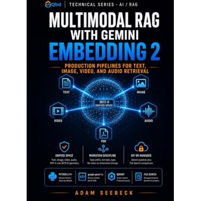 Seebeck, Adam Multimodal RAG with Gemini Embedding 2: Production Pipelines for Text, Image, Video, and Audio Retrieval Seebeck, Adam Multimodal RAG with Gemini Embedding 2: Production Pipelines for Text, Image, Video, and Audio Retrieval