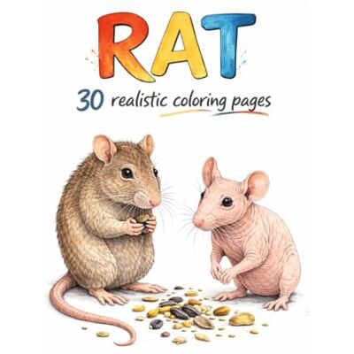 ART RAT: 30 coloring pages ART RAT: 30 coloring pages